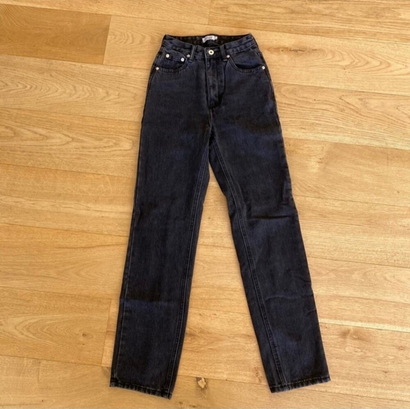 Beginning Boutique Denim - Beginning Boutique High Waist Black Jeans